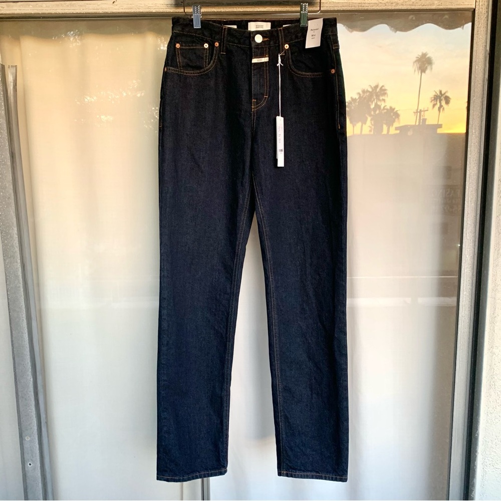 NWT CLOSED WOMEN'S RELAXED FIT MID RISE JEANS